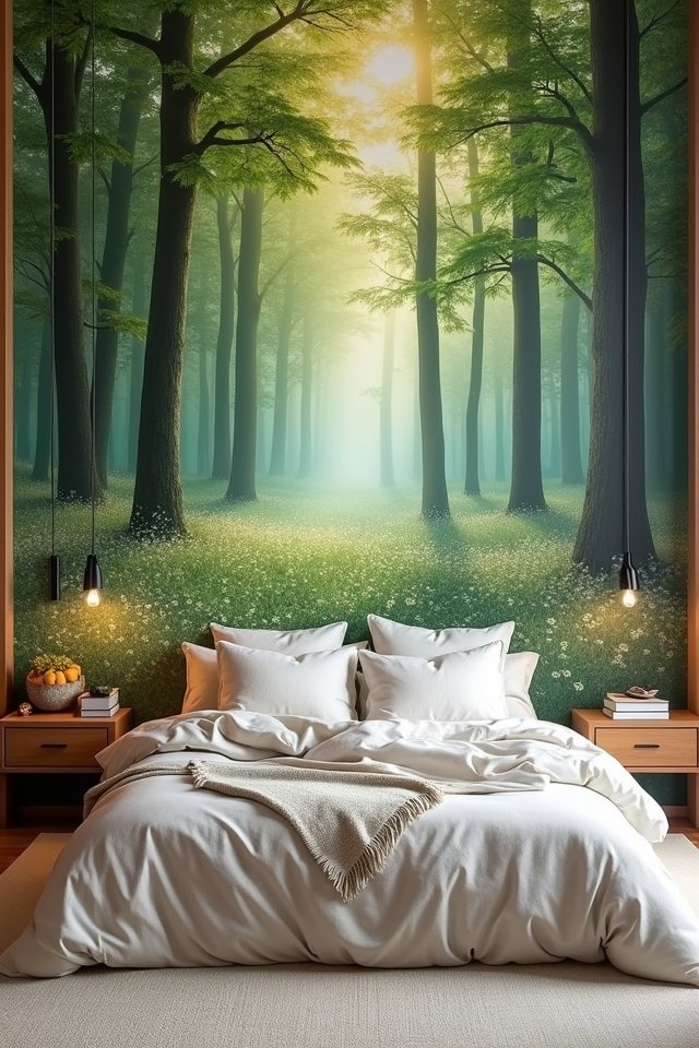 nature inspired mural transformation