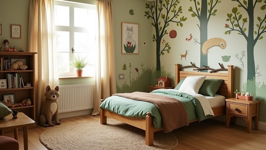 nature inspired toddler bedroom ideas