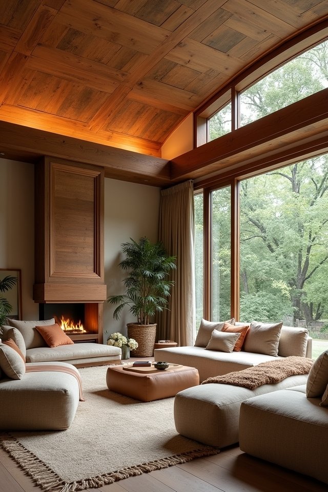 nature inspired wooden decor
