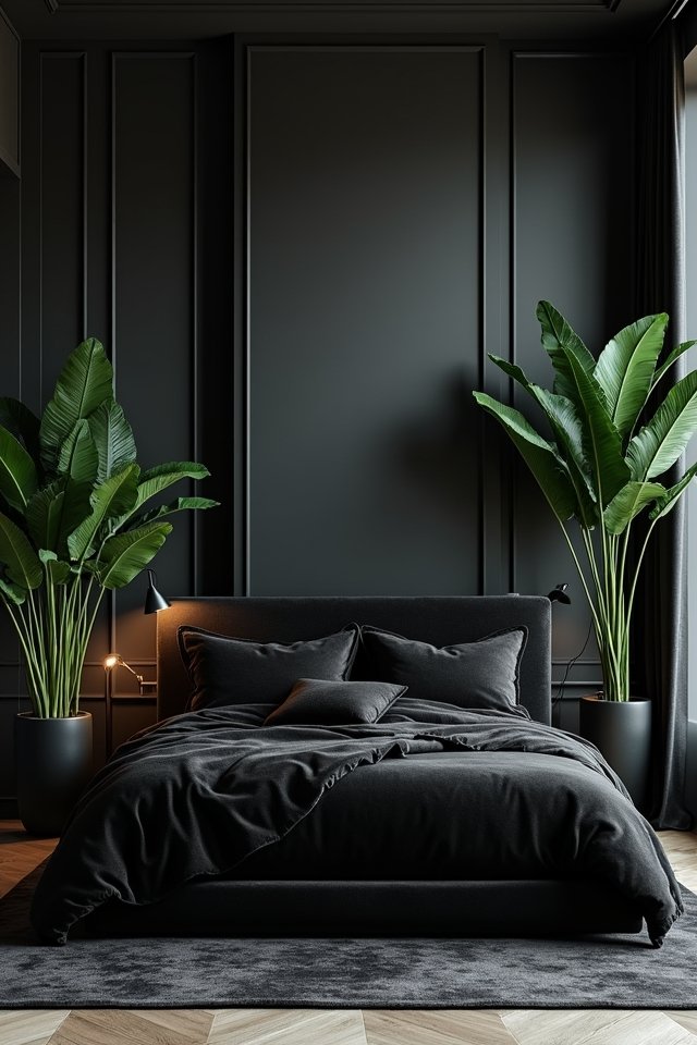 nature meets chic black