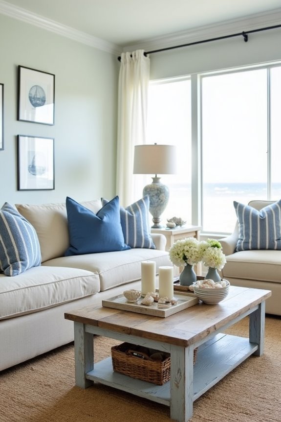 nautical decor for living room