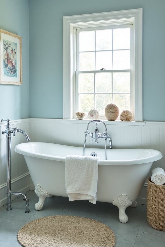 nautical seaside bathroom retreat