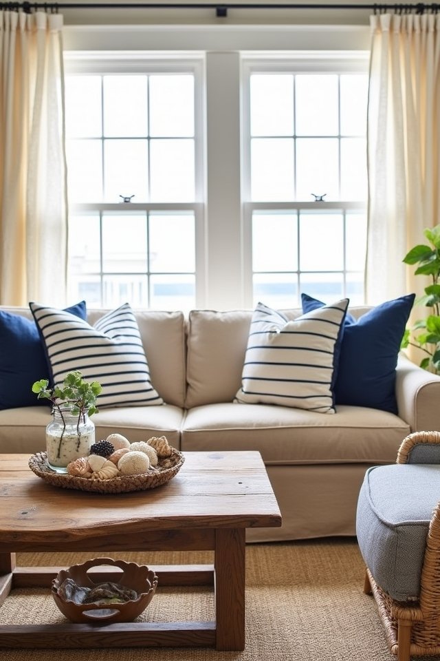 nautical stripes for decor