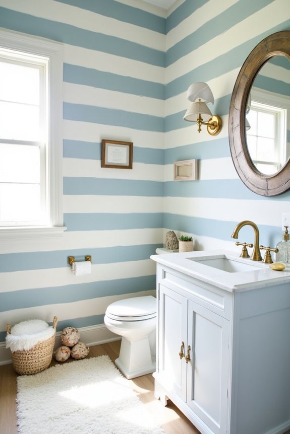 nautical stripes seaside charm