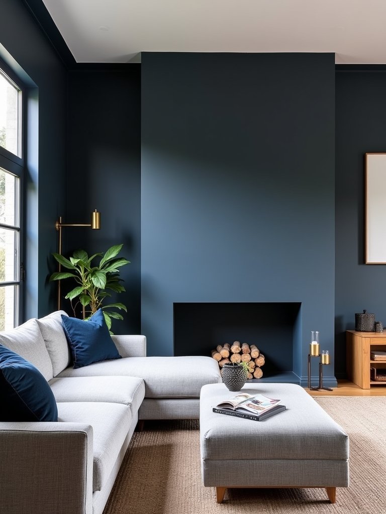navy and gray sophistication