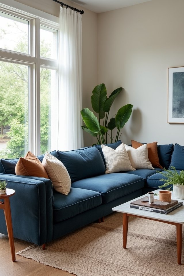 navy blue soothing retreat