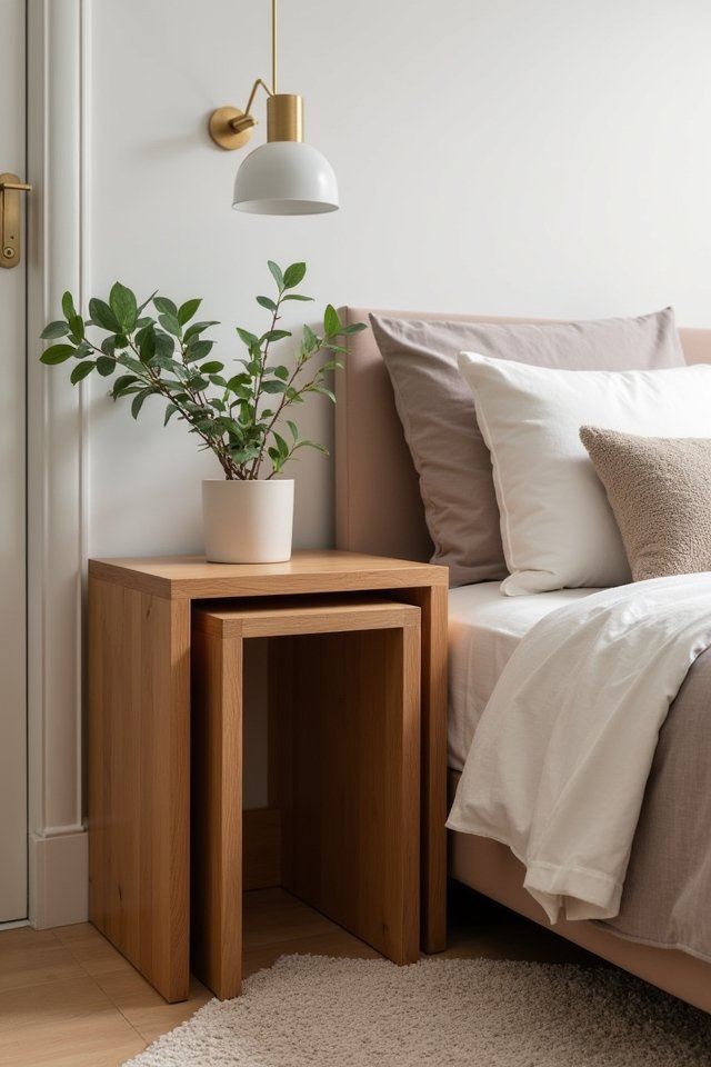 nesting tables for versatile spaces