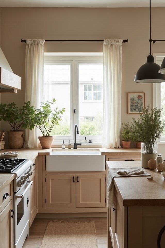 neutral color kitchen retreat