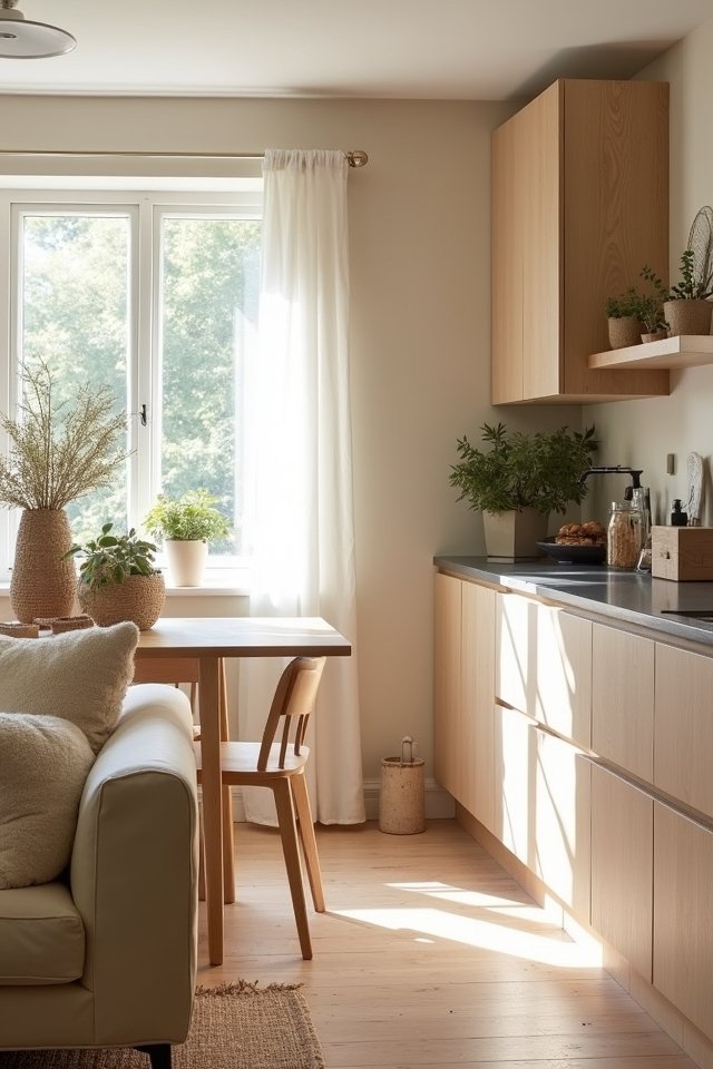 neutral colors create spaciousness