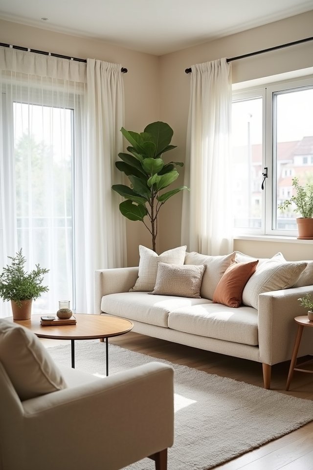 neutral colors create tranquility