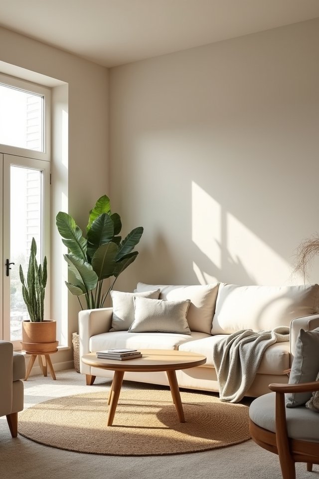 neutral colors create warmth
