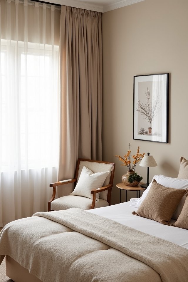 neutral colors evoke tranquility