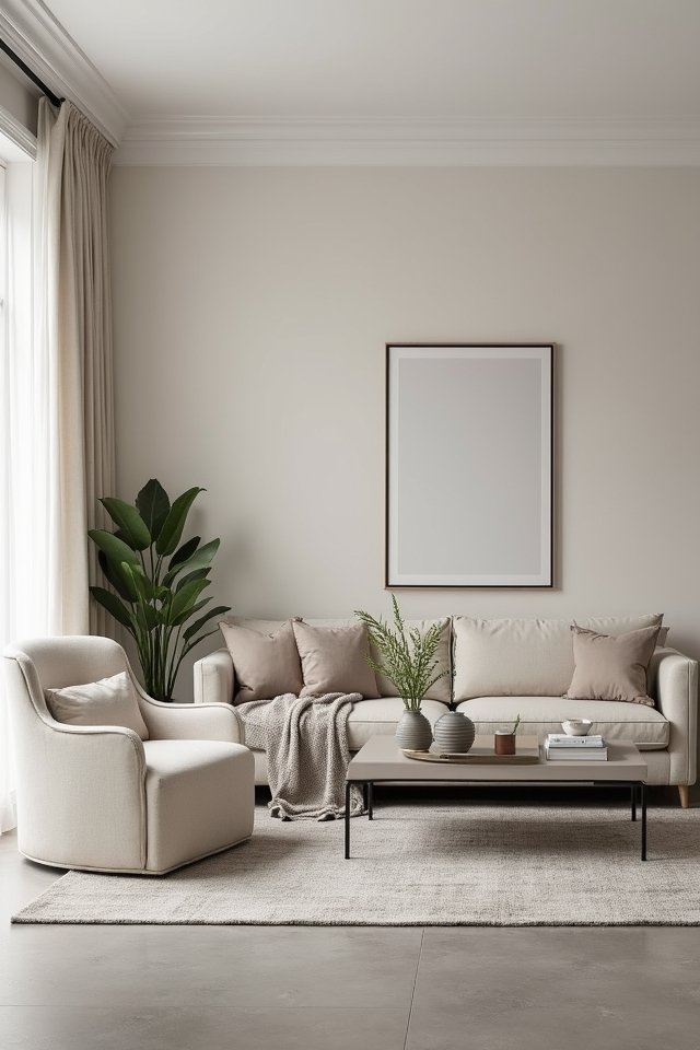 neutral furniture creates warmth
