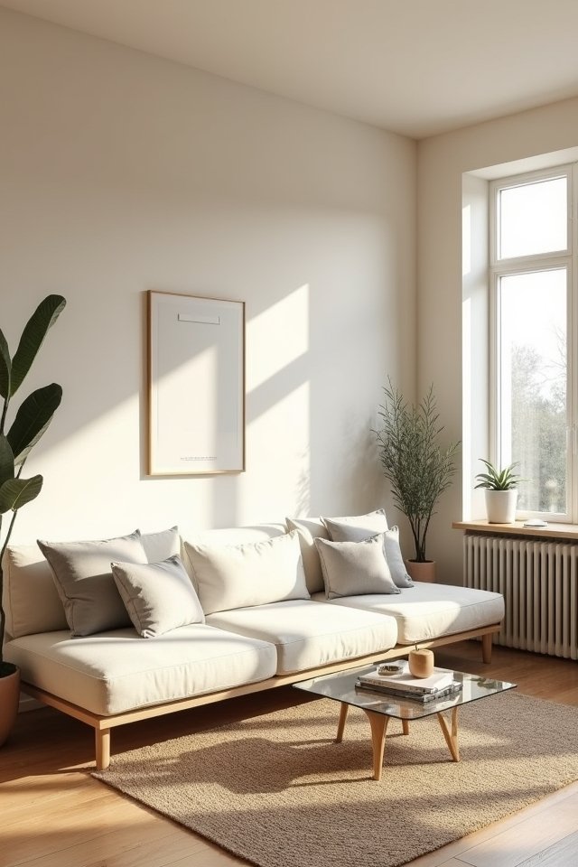 neutral hues create serenity