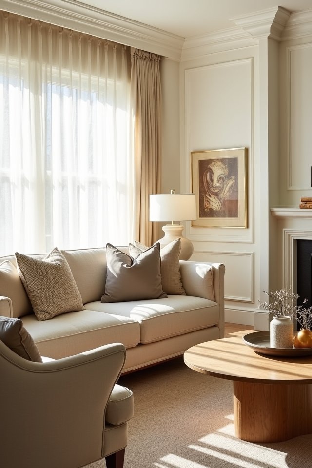 neutral palette vibrant accents