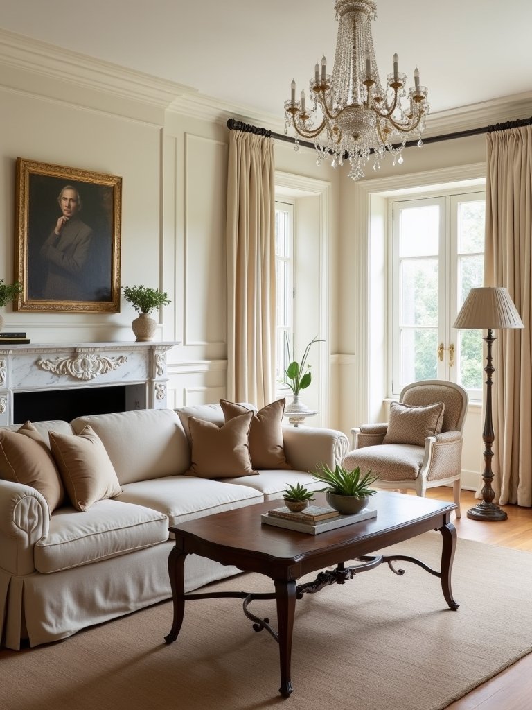 neutral palette vibrant accents
