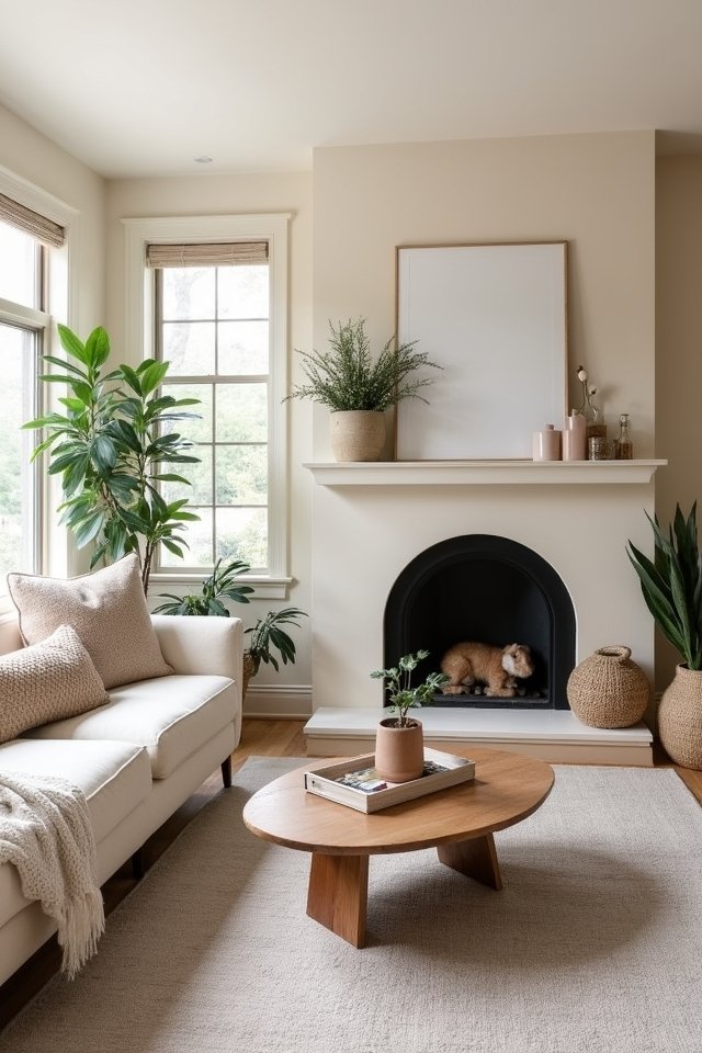 neutral shades create serenity
