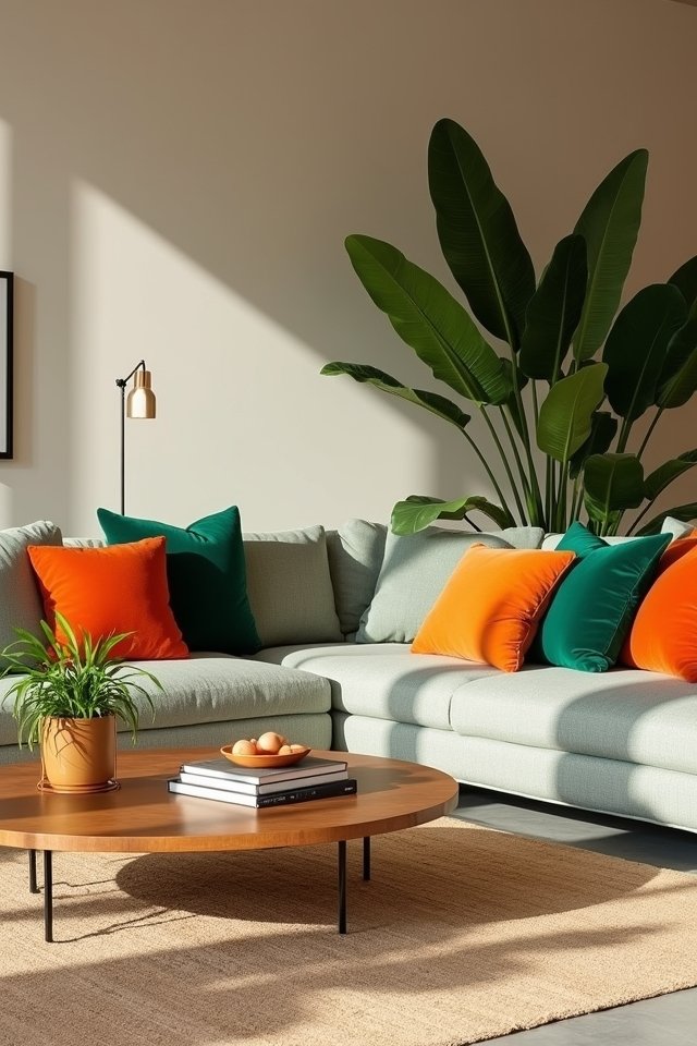 neutral tones balance vibrancy