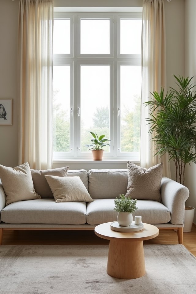 neutral tones create tranquility