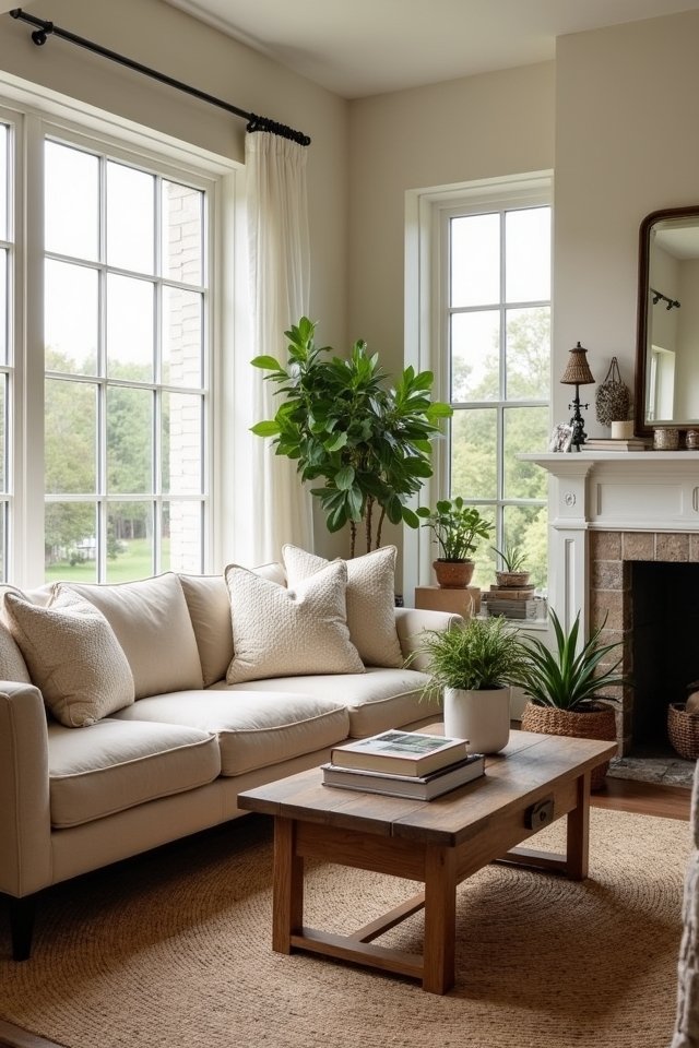 neutral tones create warmth