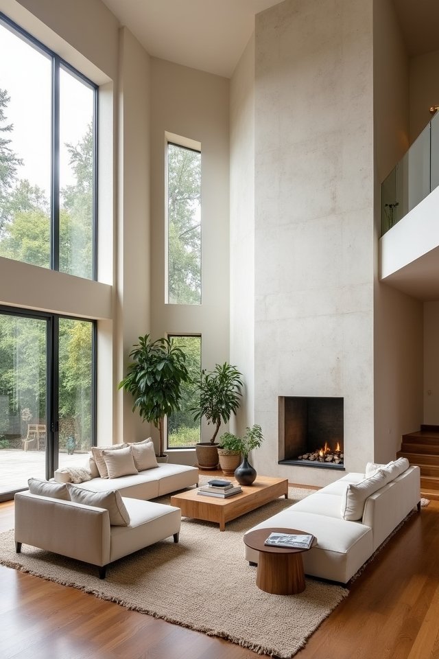 neutral tones enhance spaciousness