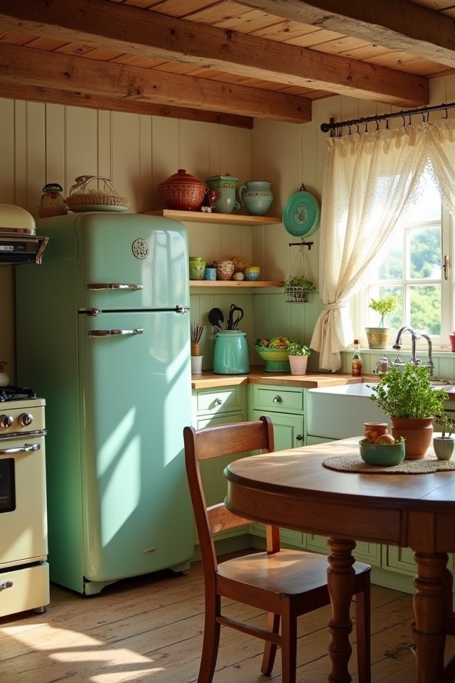 nostalgic charm in kitchens