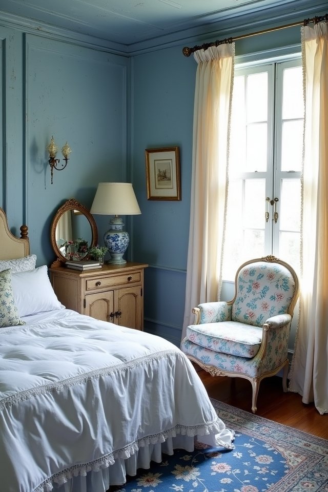 nostalgic vintage bedroom retreat