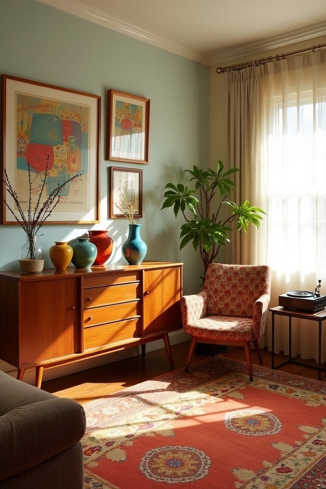 nostalgic vintage display decor
