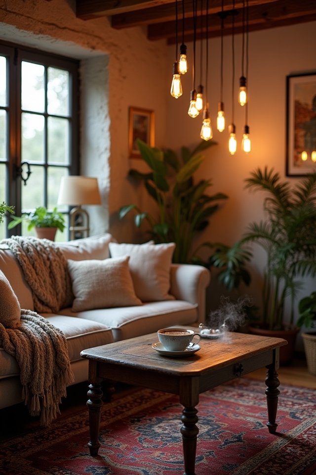 nostalgic warm glow lighting