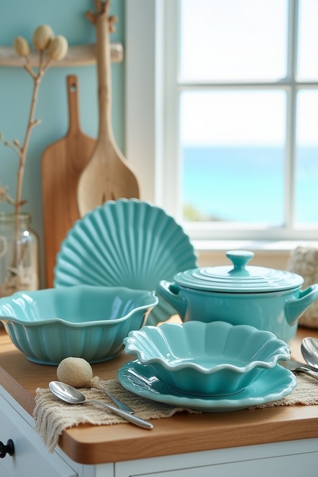 ocean inspired functional cookware