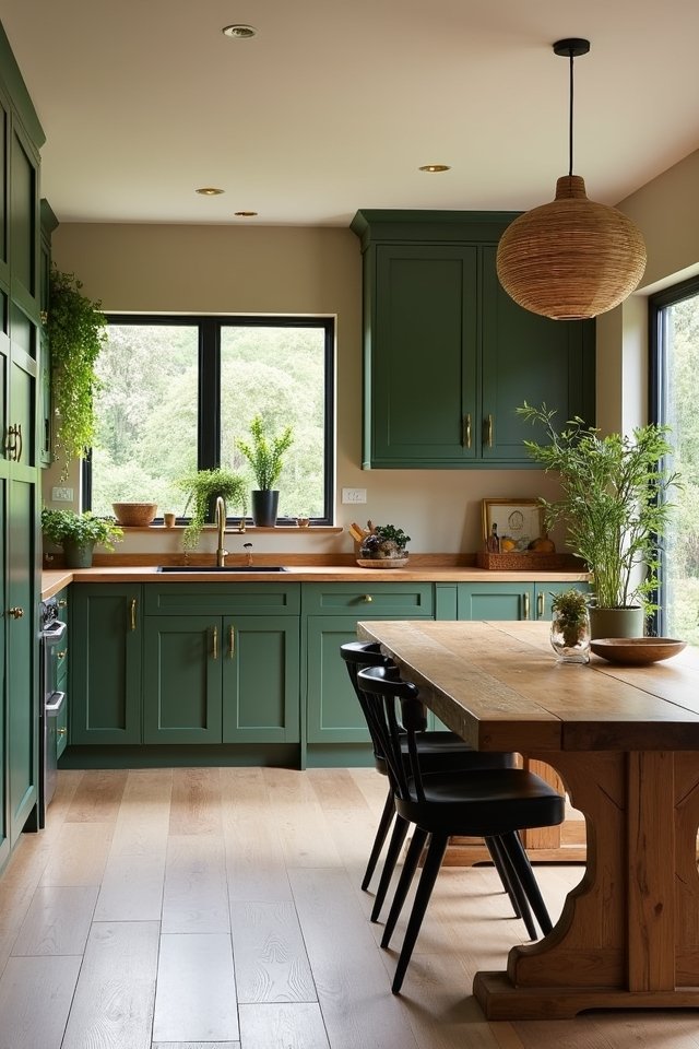 olive green kitchen inspiration