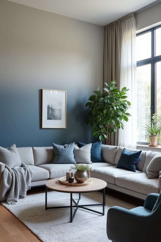 ombre wall design techniques