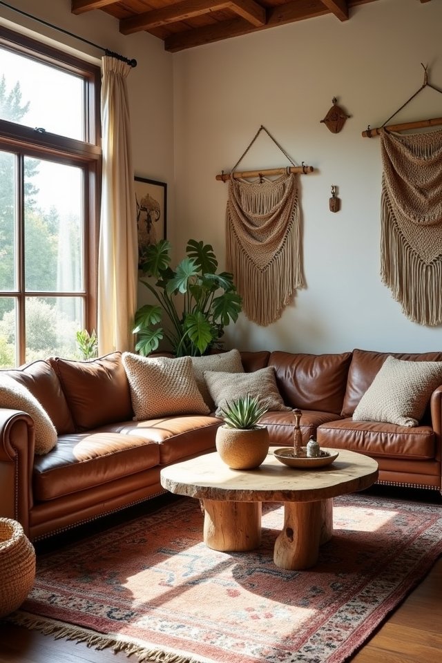 open airy boho layout