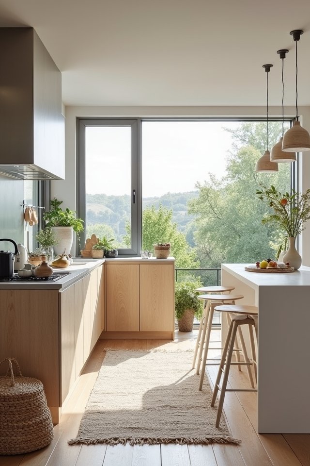 open airy kitchen sanctuary