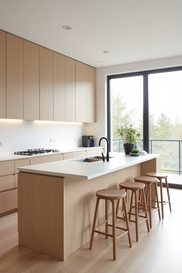 open and inviting kitchen