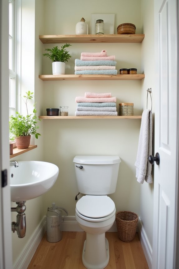 open shelving adds style