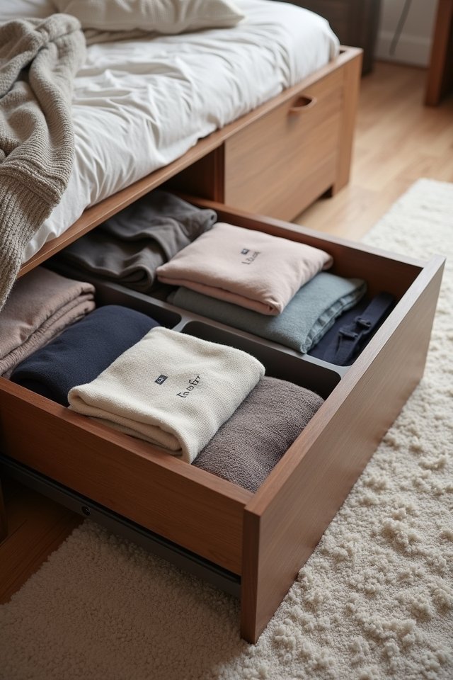 optimize your under bed storage