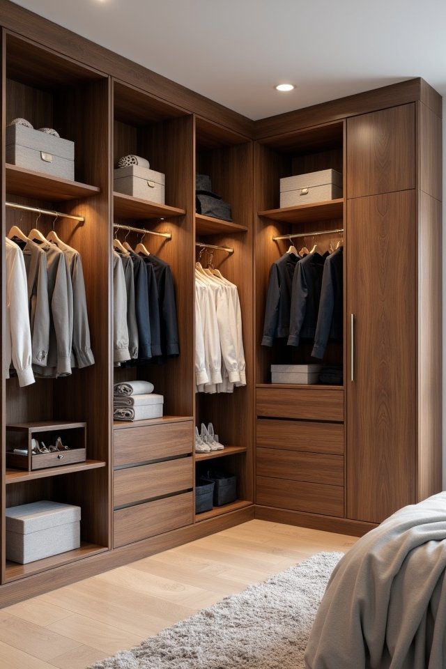 optimized corner cupboard design