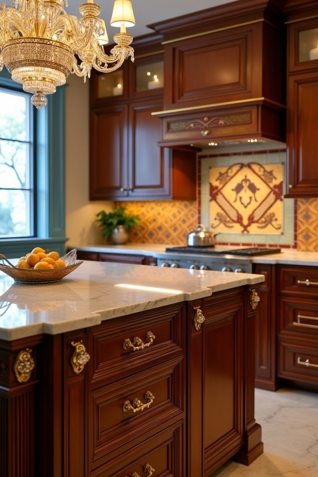 opulent kitchen hardware choices