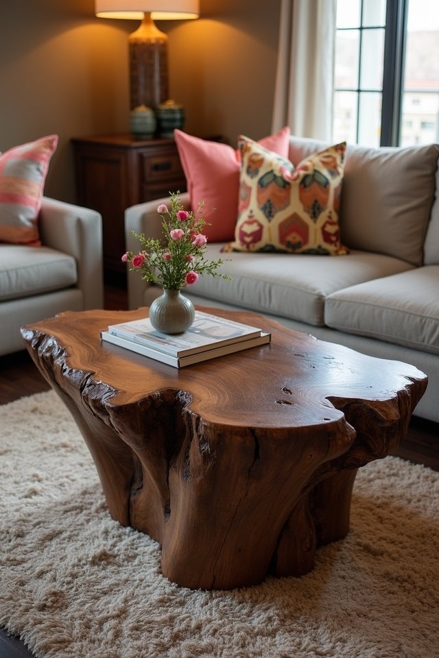 organic live edge table