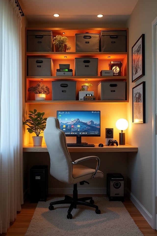 organize gaming gear effectively