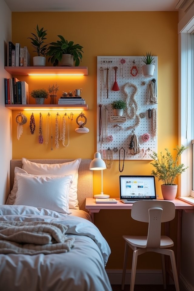 organized wall storage solution