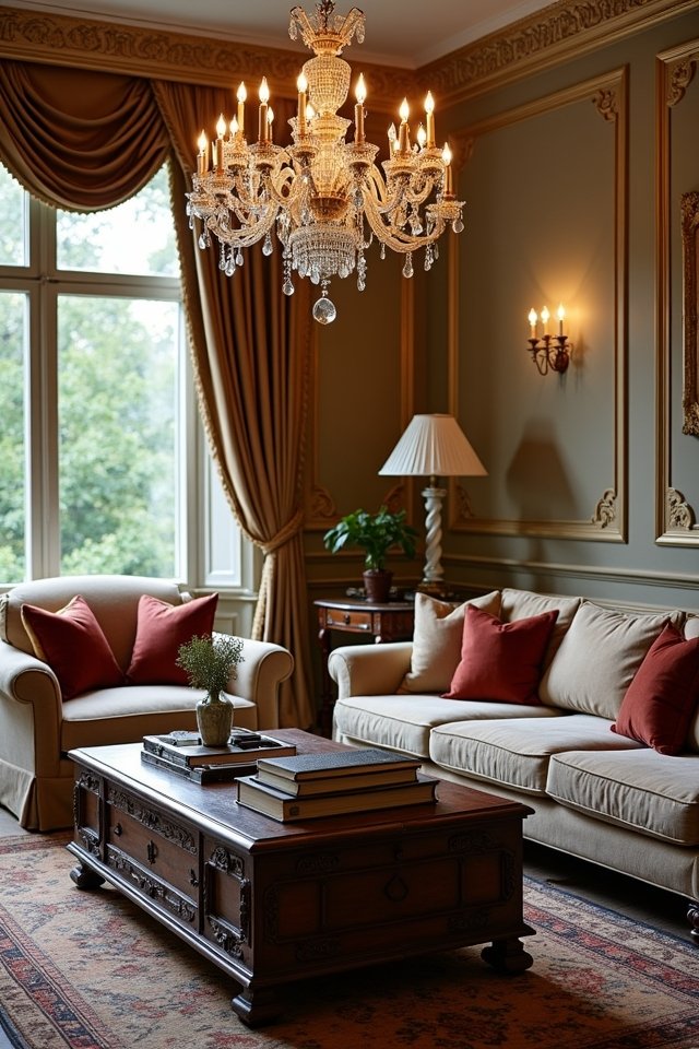 ornate lighting transforms spaces