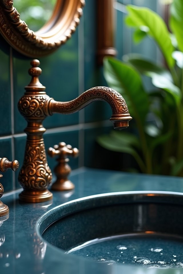 ornate mediterranean faucet designs