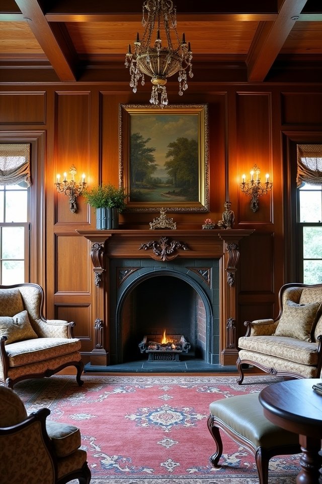 ornate wood accents transform spaces