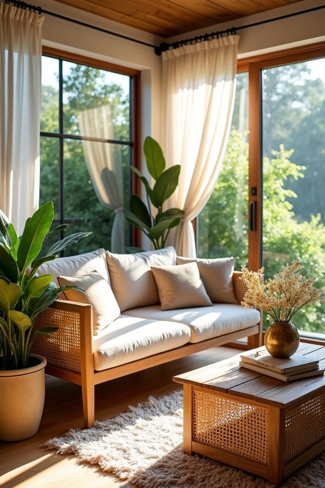 outdoor oasis living room