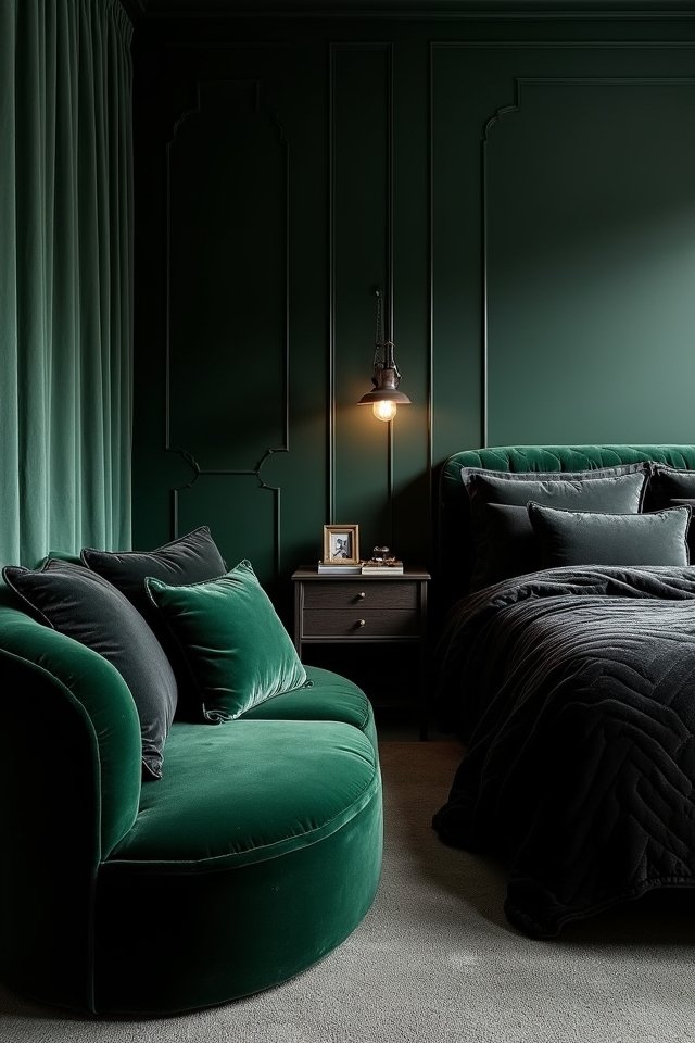 oversized furniture creates comfort