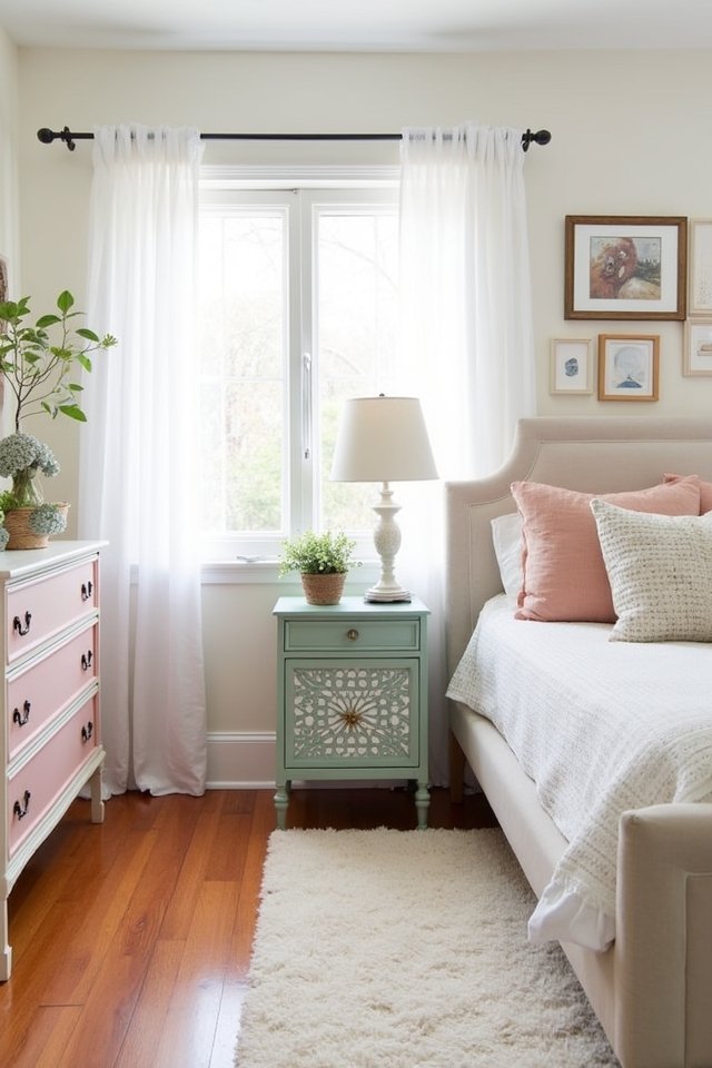 painted furniture for bedrooms