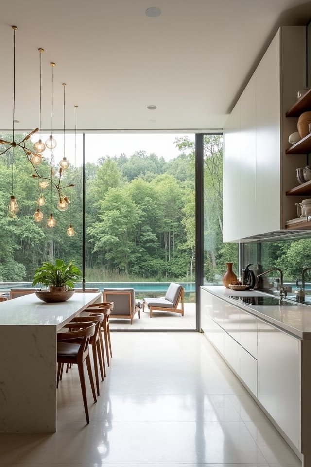 panoramic view kitchen oasis