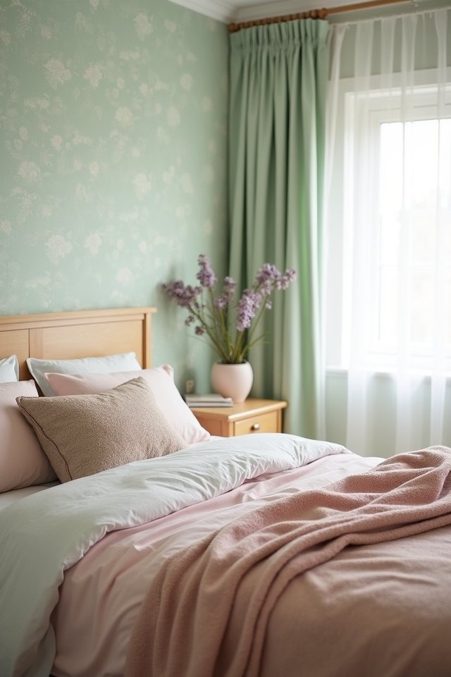 pastel colors create tranquility